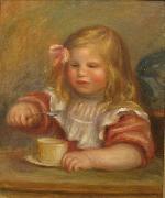 Pierre-Auguste Renoir Coco Eating His Soup France oil painting artist